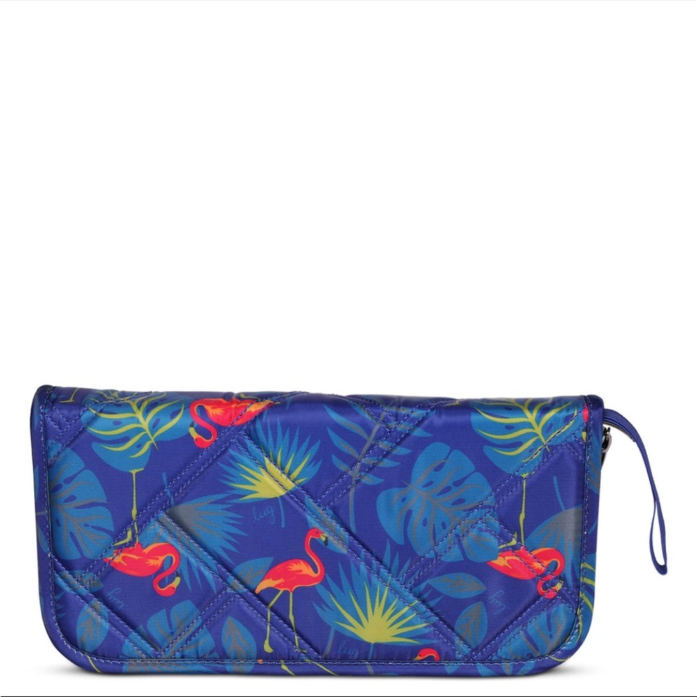 NWT Lug Tango SE Travel Wallet in Flamingo Multi🦩 - Picture 6 of 7